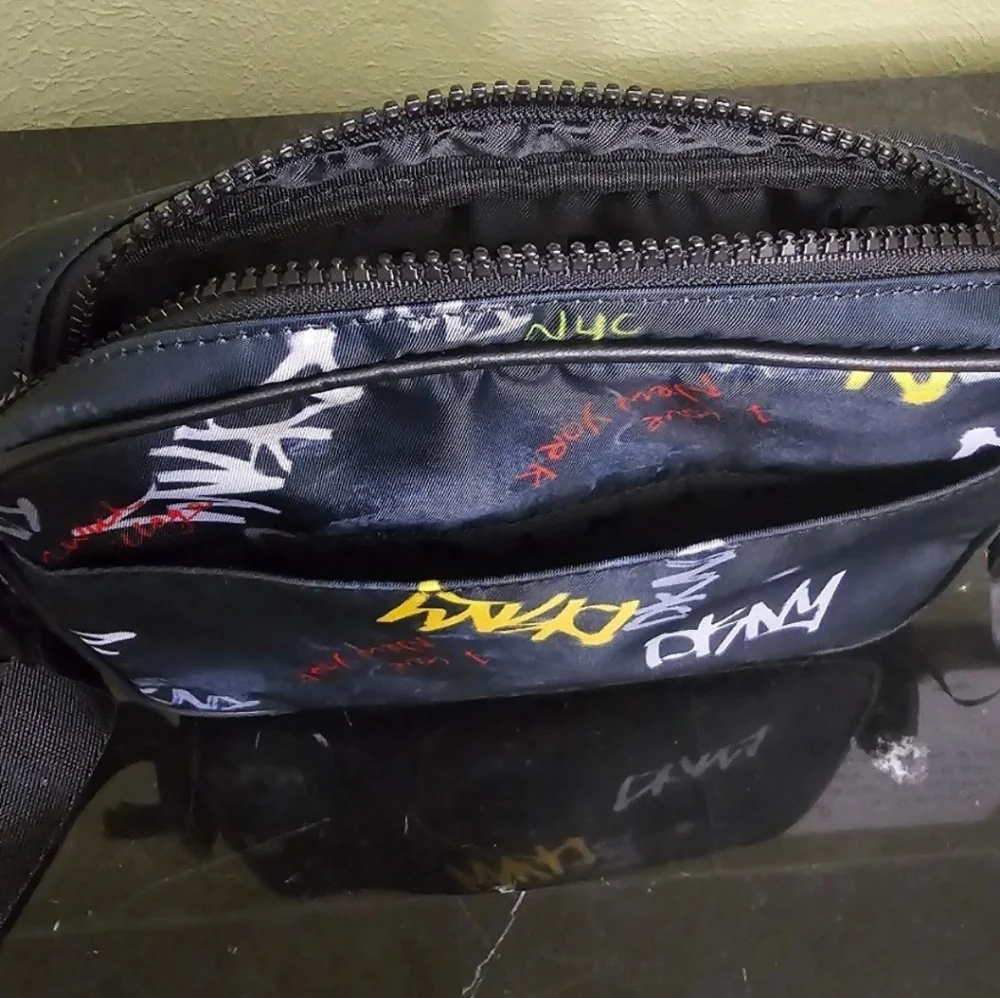 DKNY Graffiti Nylon Crossbody - Picture 5 of 8